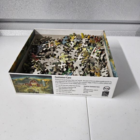 Country Living Barn Dance at O' Flannery Ann Stopkey 500 Piece Puzzle‎ - Picture 8 of 9